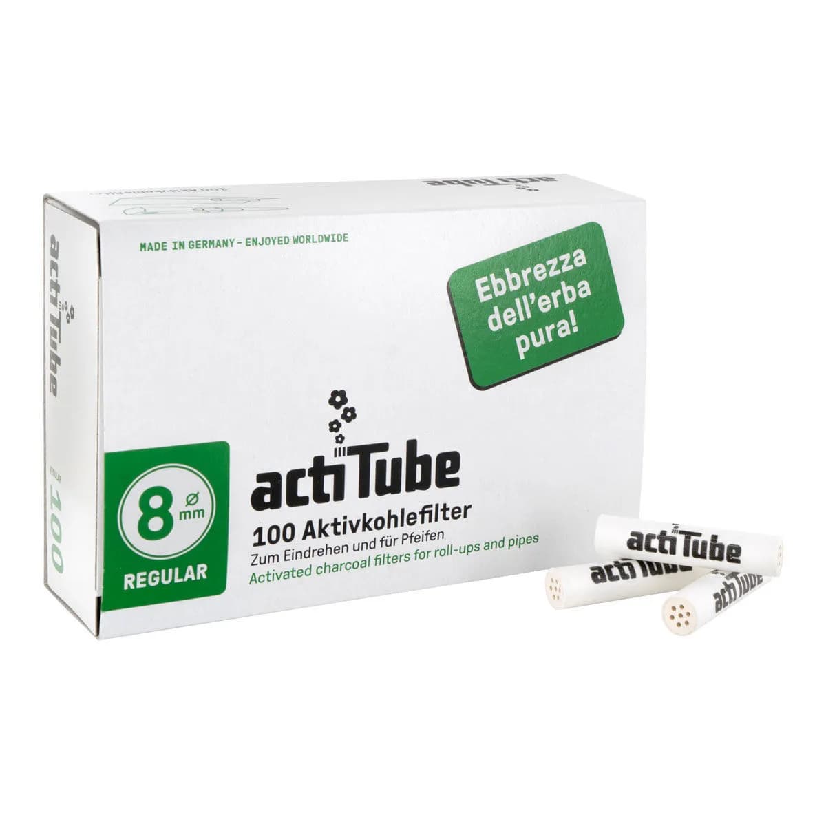 Actitube filtry s aktivním uhlím