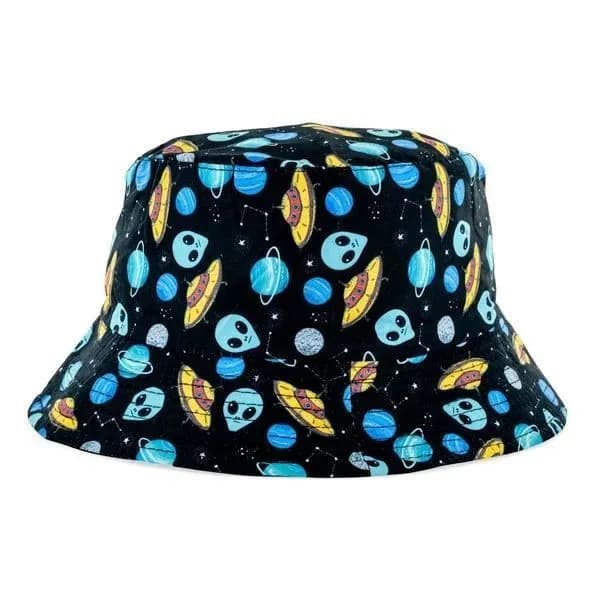 Klobouk Bucket Alien & UFO