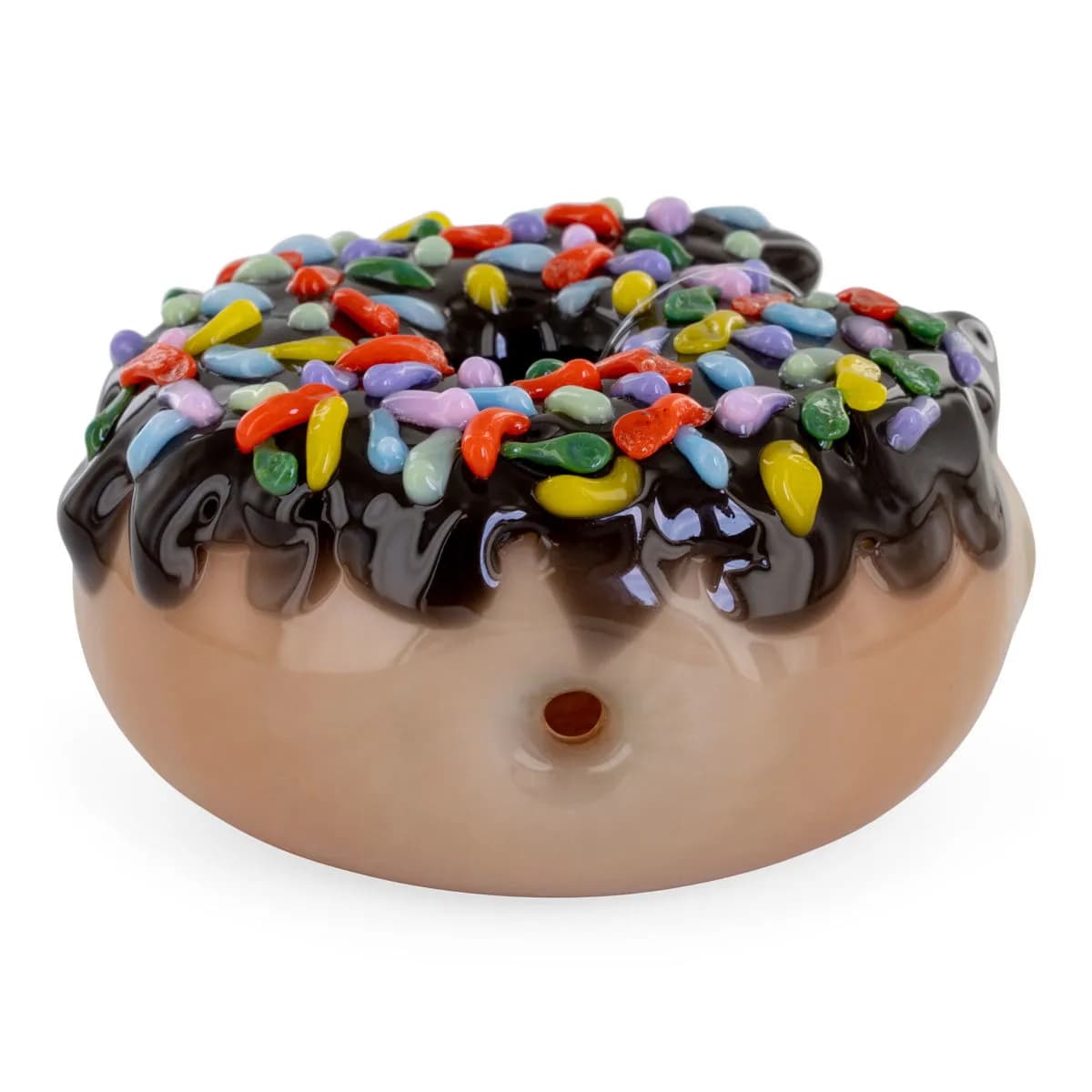 Skleněná dýmka Donut Bite Me