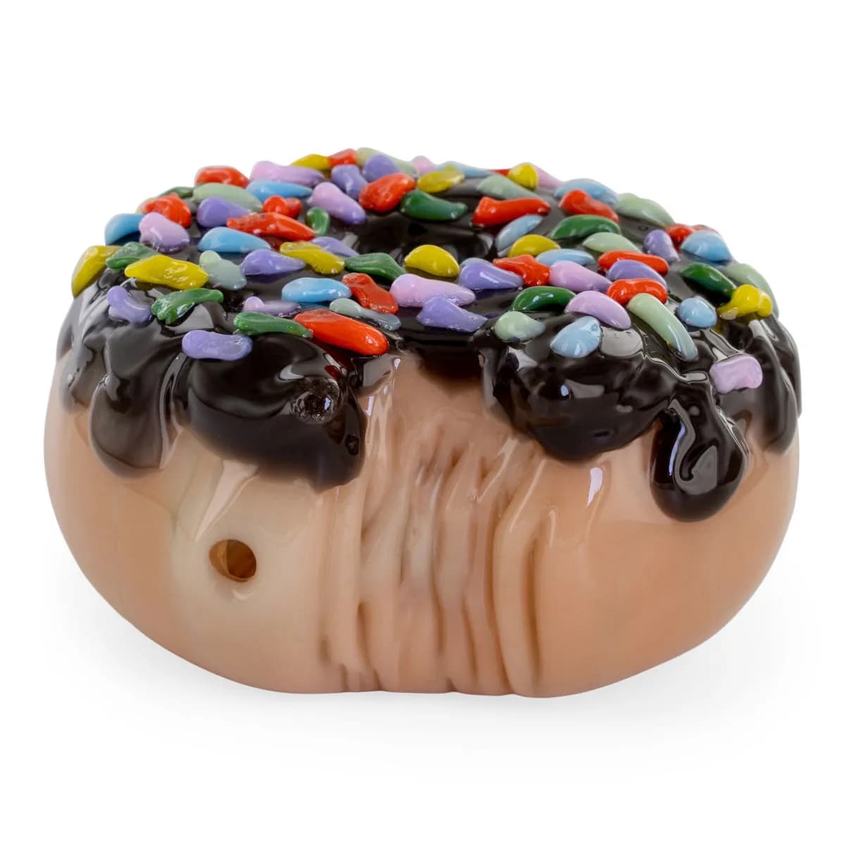 Skleněná dýmka Donut Bite Me