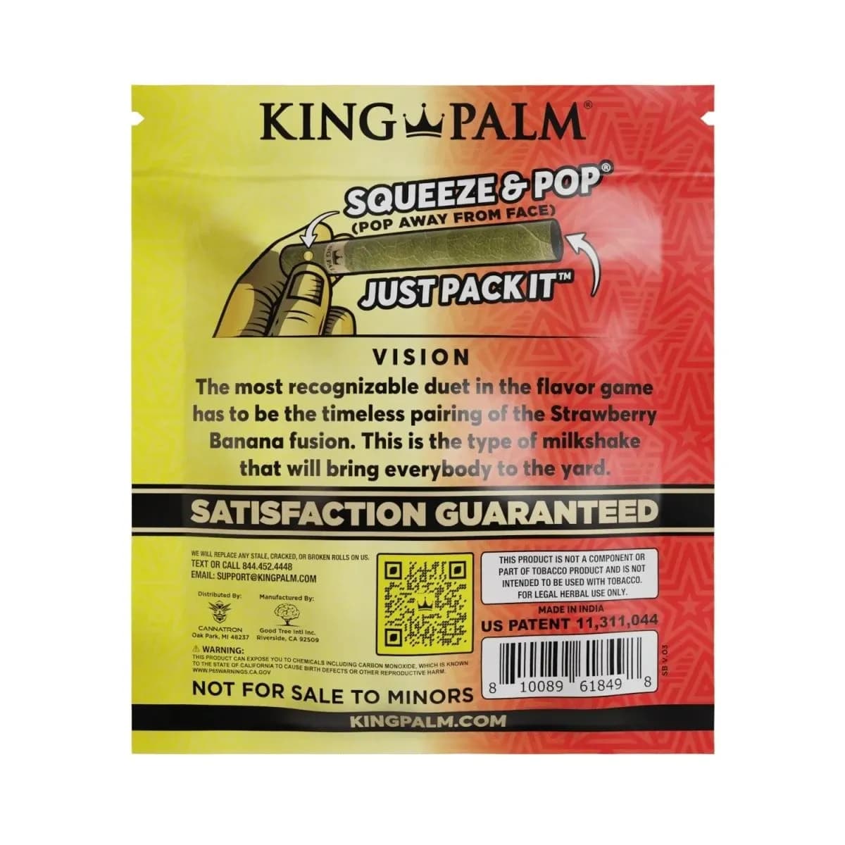 Fusion Flavour Leaf 25 ks (King Palm)