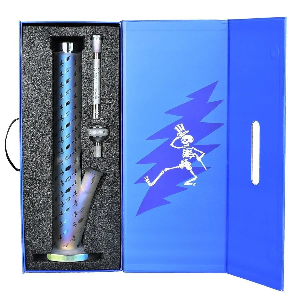 Skleněný bong Bolts and Skellies (Grateful Dead x Pulsar)