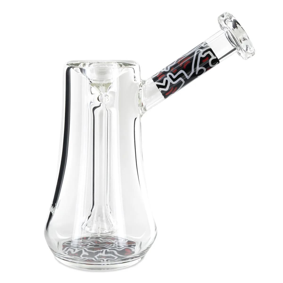Skleněný bubbler K. Haring Glass Collection