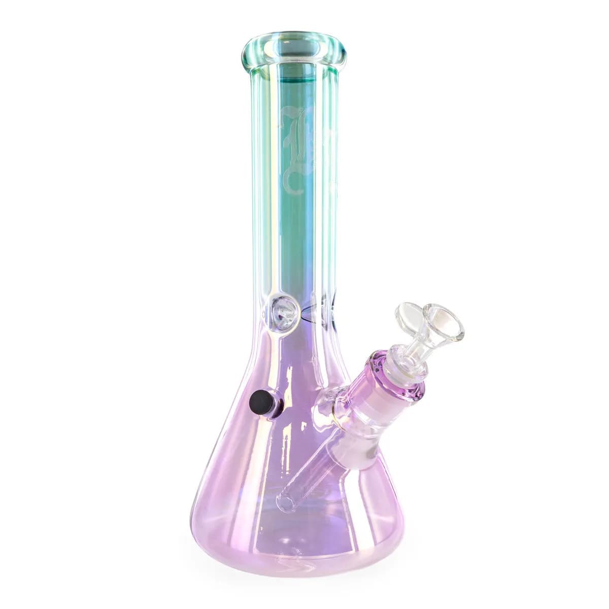 Skleněný bong Rainbow s chladičem na led