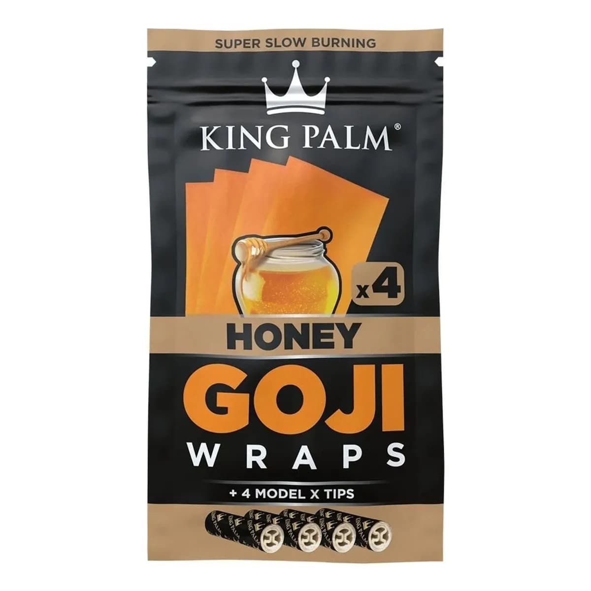 Goji Wraps & filtry 4 ks (King Palm)