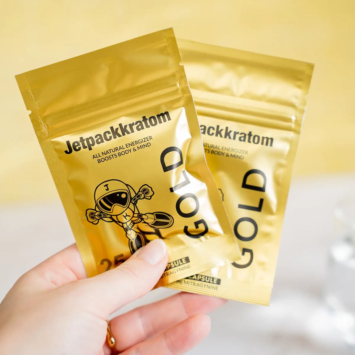 Jetpackkratom GOLD 80mg extrakt – kapsle