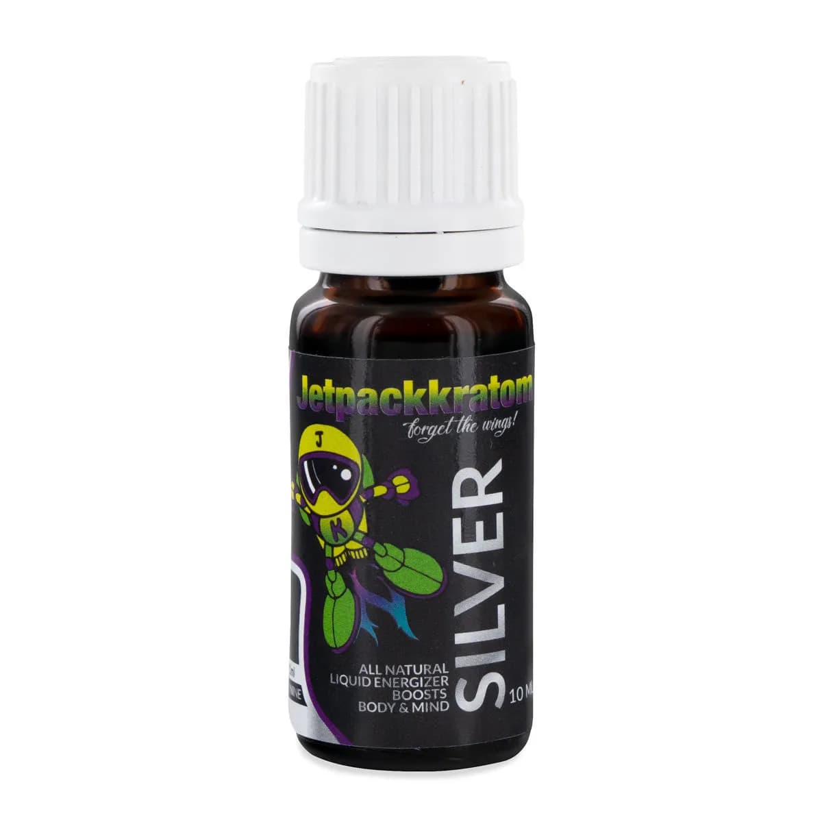 Jetpackkratom SILVER tekutý extrakt – 60 mg