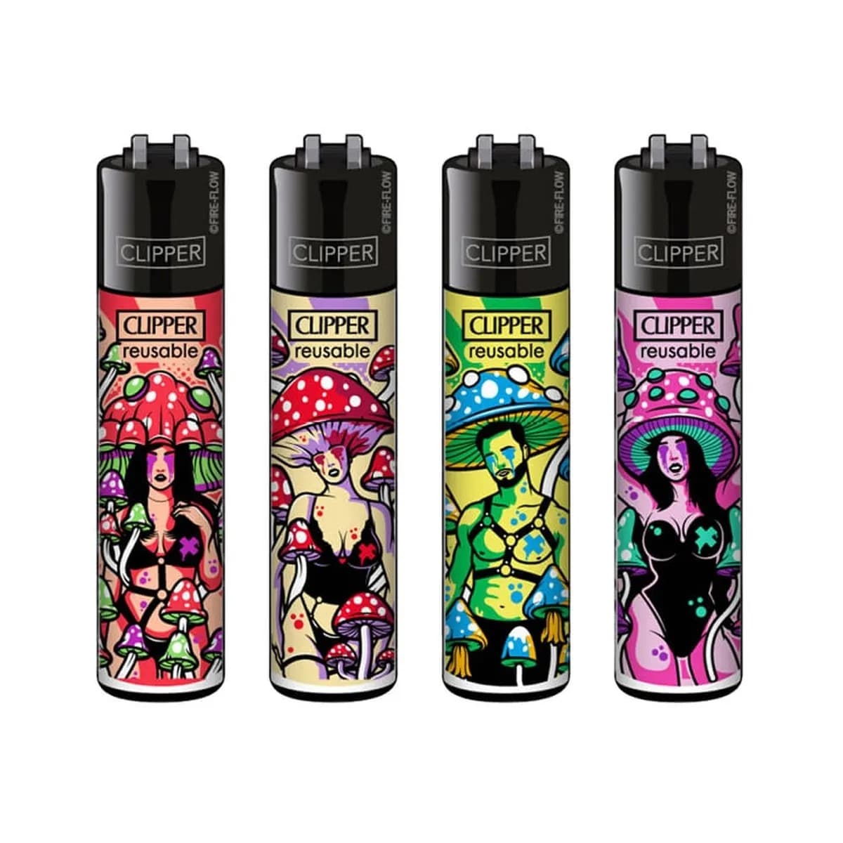 Zapalovač Clipper Kinky Shroom