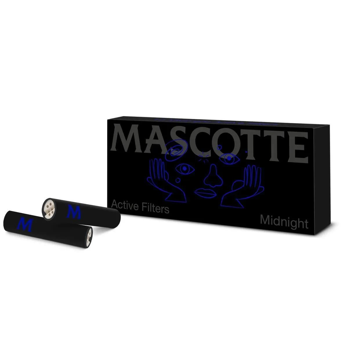 Mascotte Midnight Active Slim filtry s aktivním uhlím