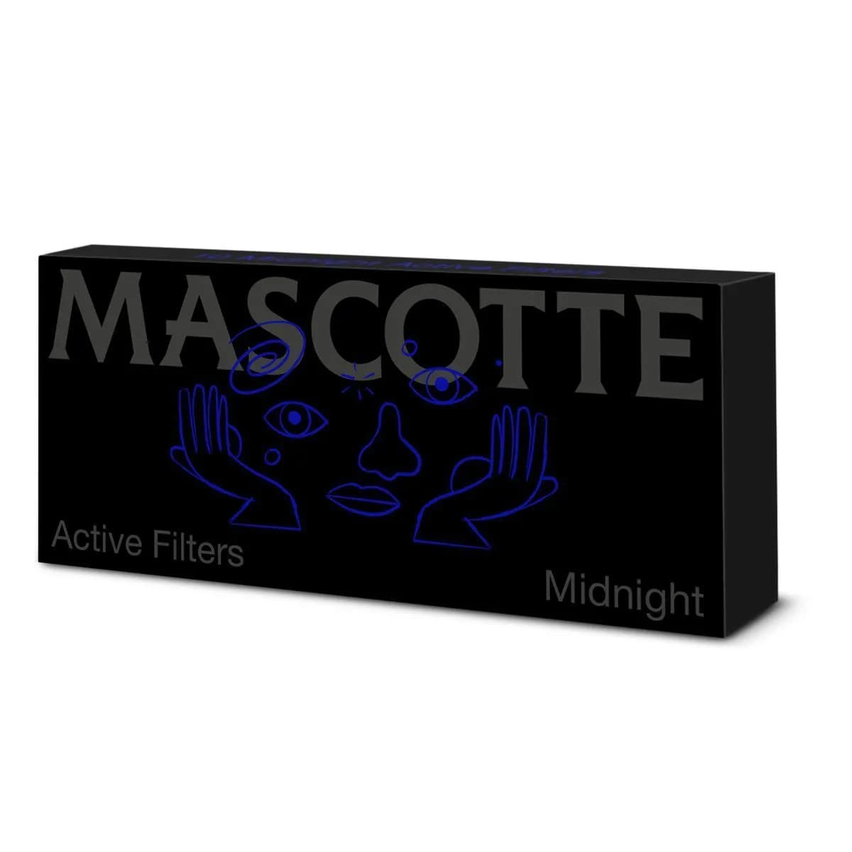 Mascotte Midnight Active Slim filtry s aktivním uhlím