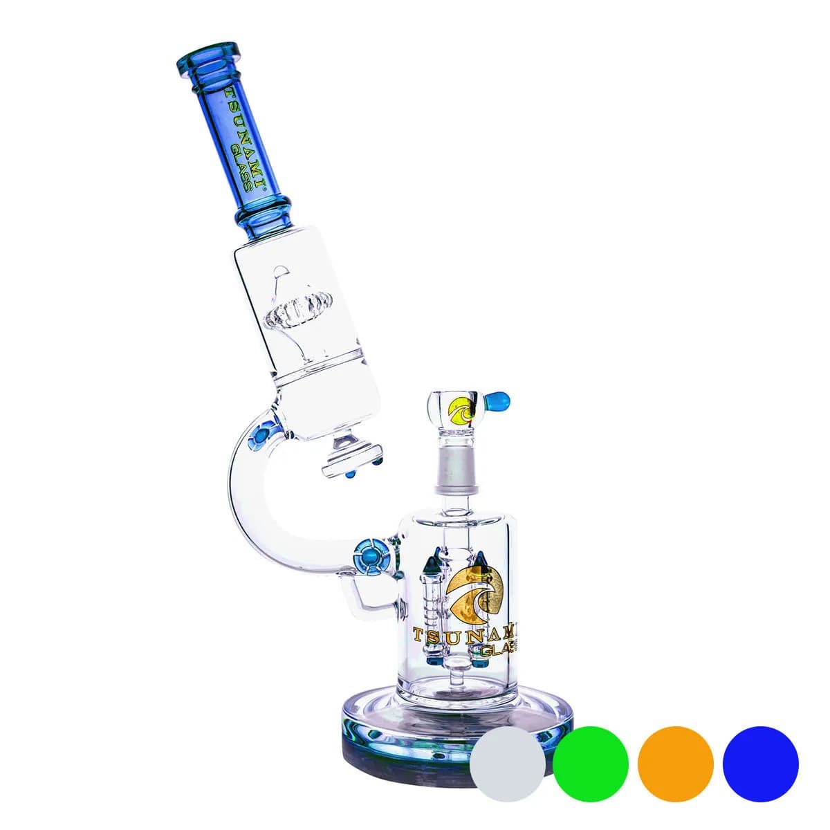 Bong Microscope 14'' (Tsunami Glass)