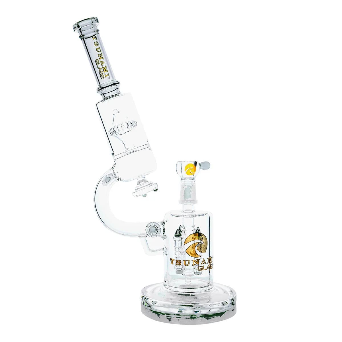 Bong Microscope 14'' (Tsunami Glass)