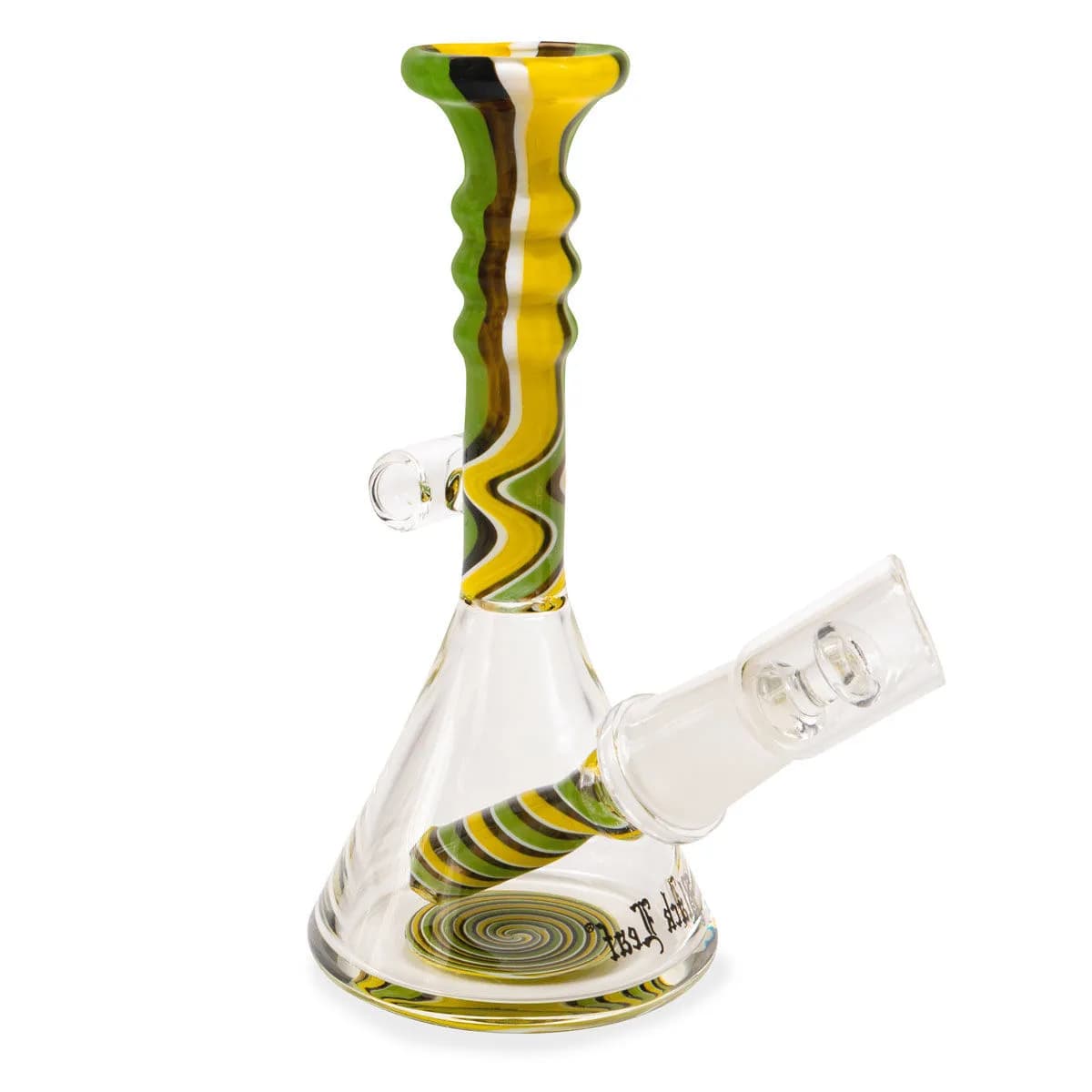 Mini olejový bong Green Swirl