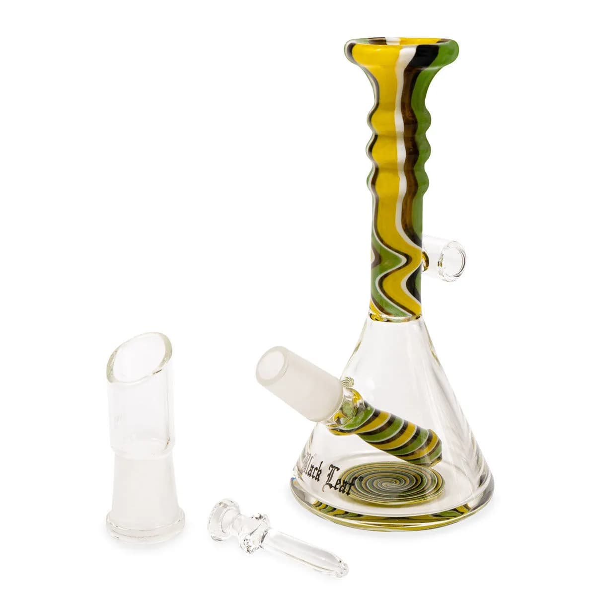 Mini olejový bong Green Swirl