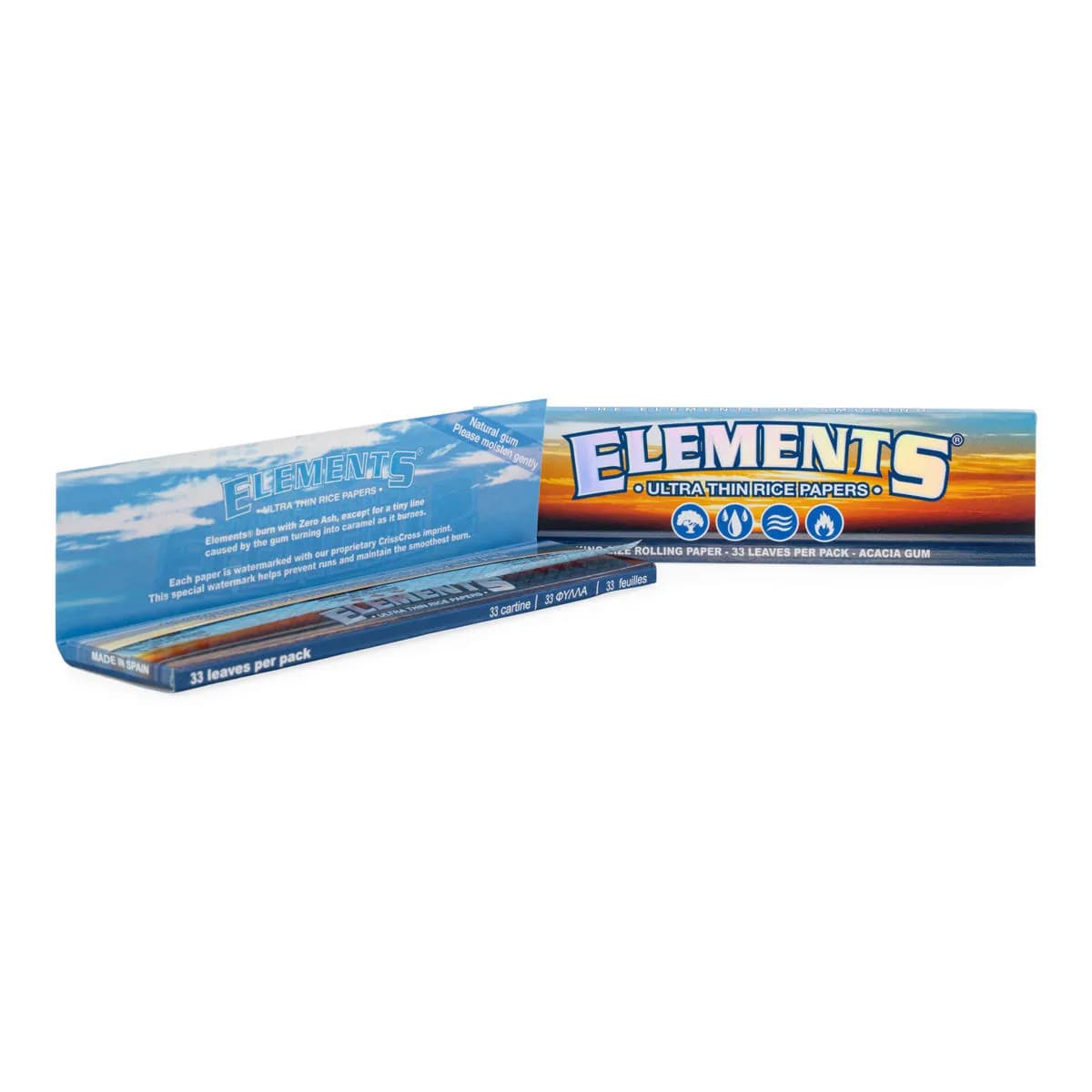 Cigaretové papírky Elements King Size