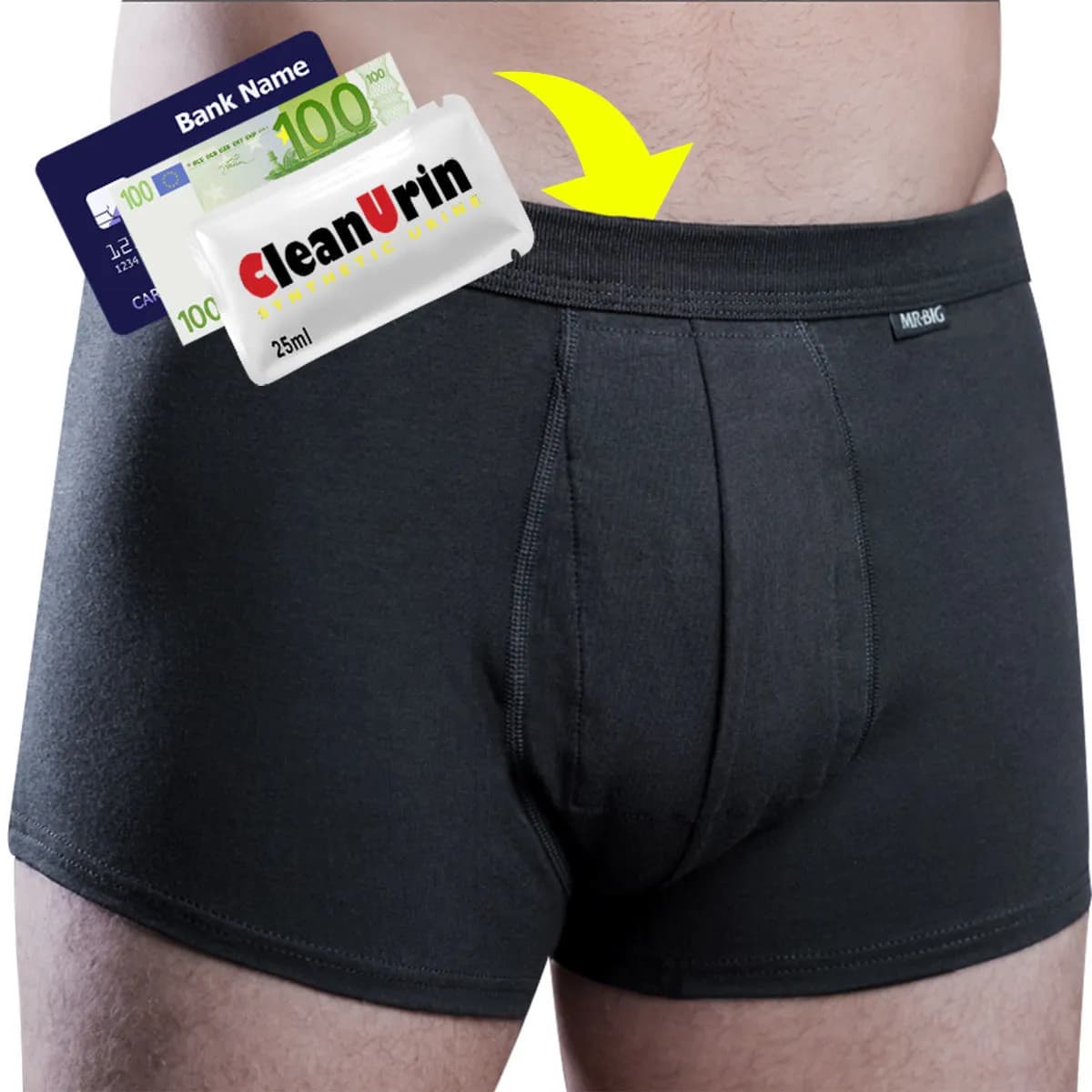Pánské spodní prádlo Secret Stash se skrytou kapsou