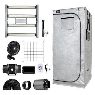 Pěstební stan kit 80x80x180