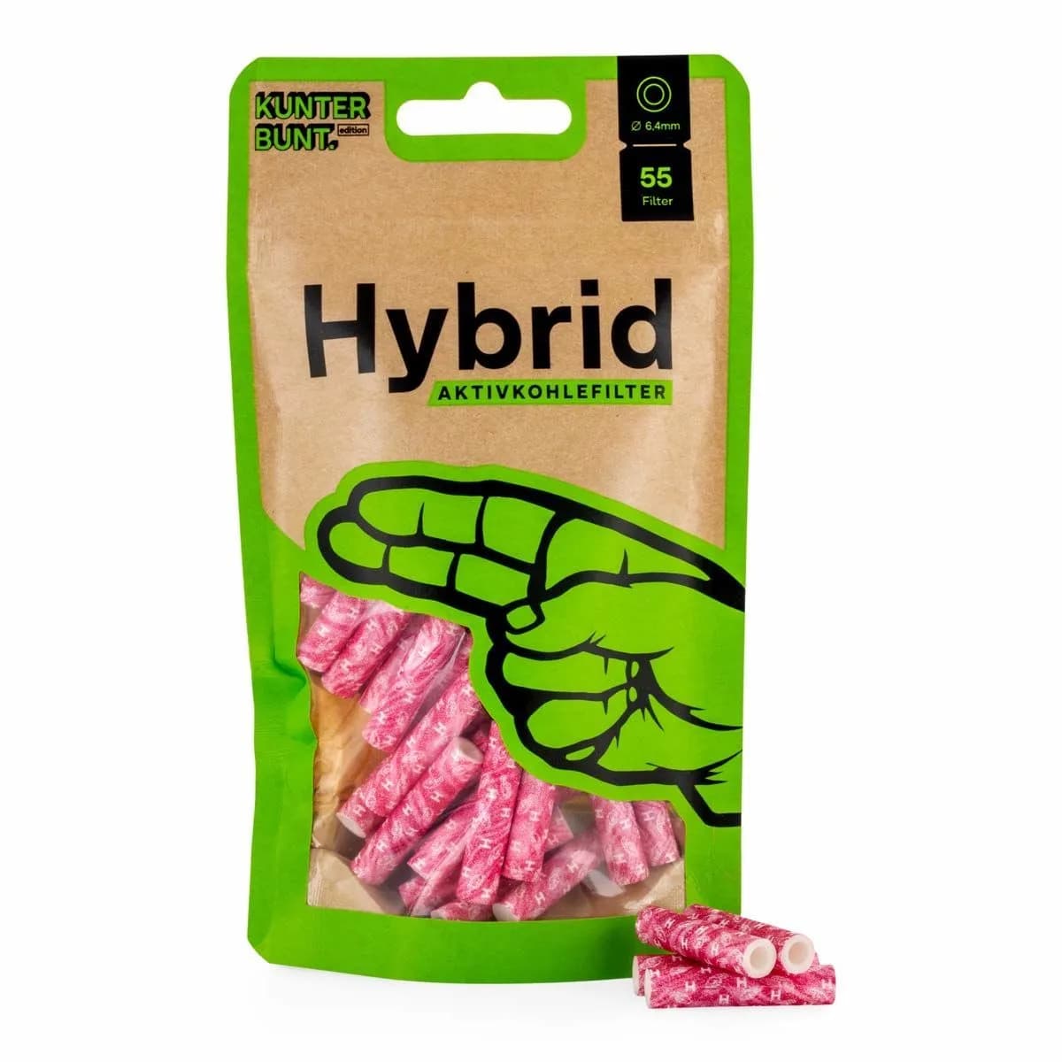 Supreme Filters barevné - 55 ks v sáčku (Hybrid)