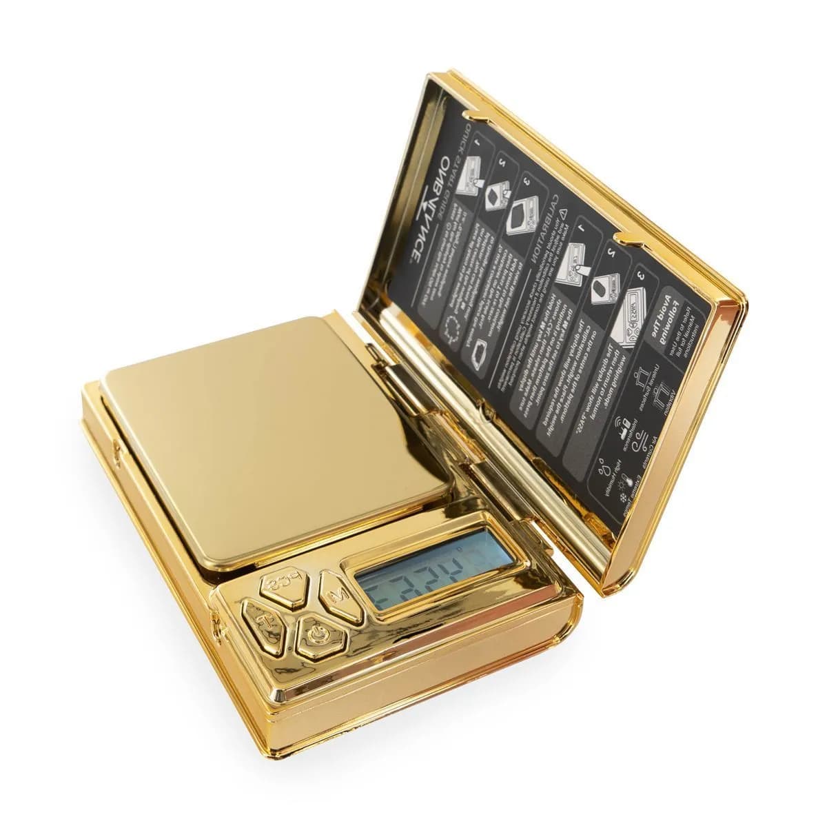 The Shine Chrome Gold Mini Scale - 100 × 0,01 g