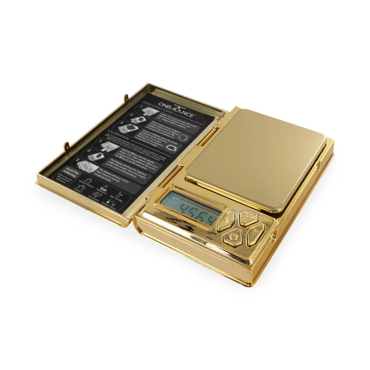 The Shine Chrome Gold Mini Scale - 100 × 0,01 g