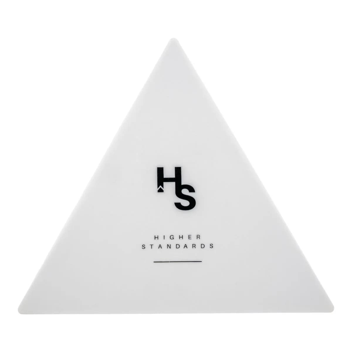 Higher Standards Triangle Concentrate Mat White – silikonová podložka