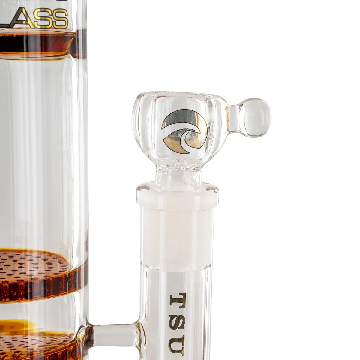 Bong Triple Honeycomb Turbine 18'' (Tsunami Glass)