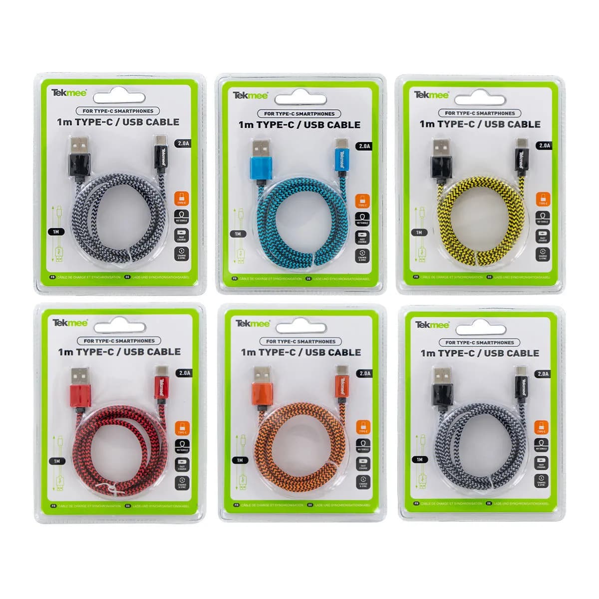 USB kabel (Micro a C) 1 m