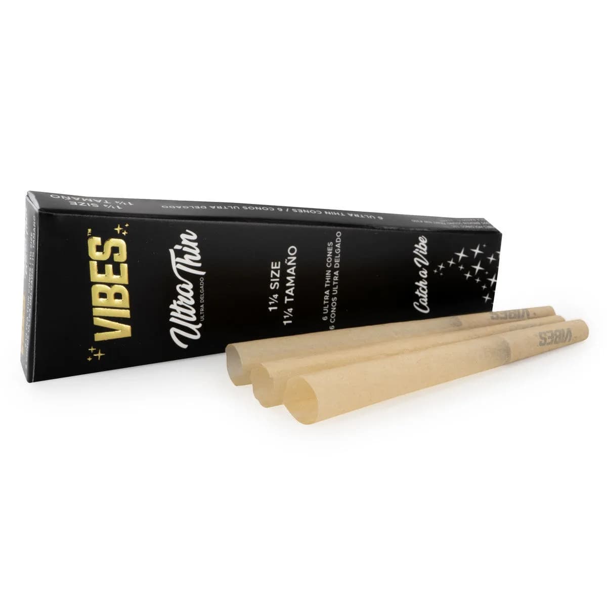 Vibes Ultra Thin Cones 1¼ – předbalené kornouty