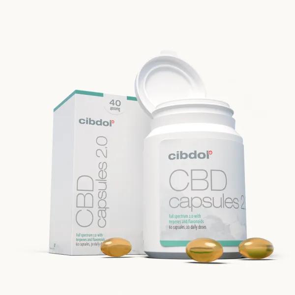 CBD kapsle 40 %