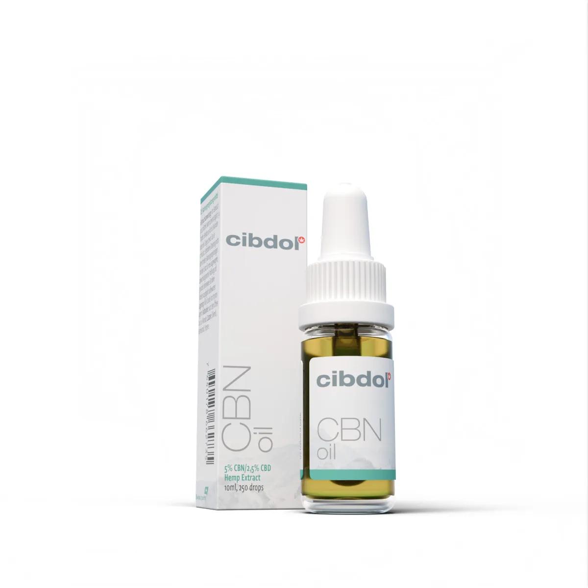 CBN olej 5% + CBD 2,5% Cibdol