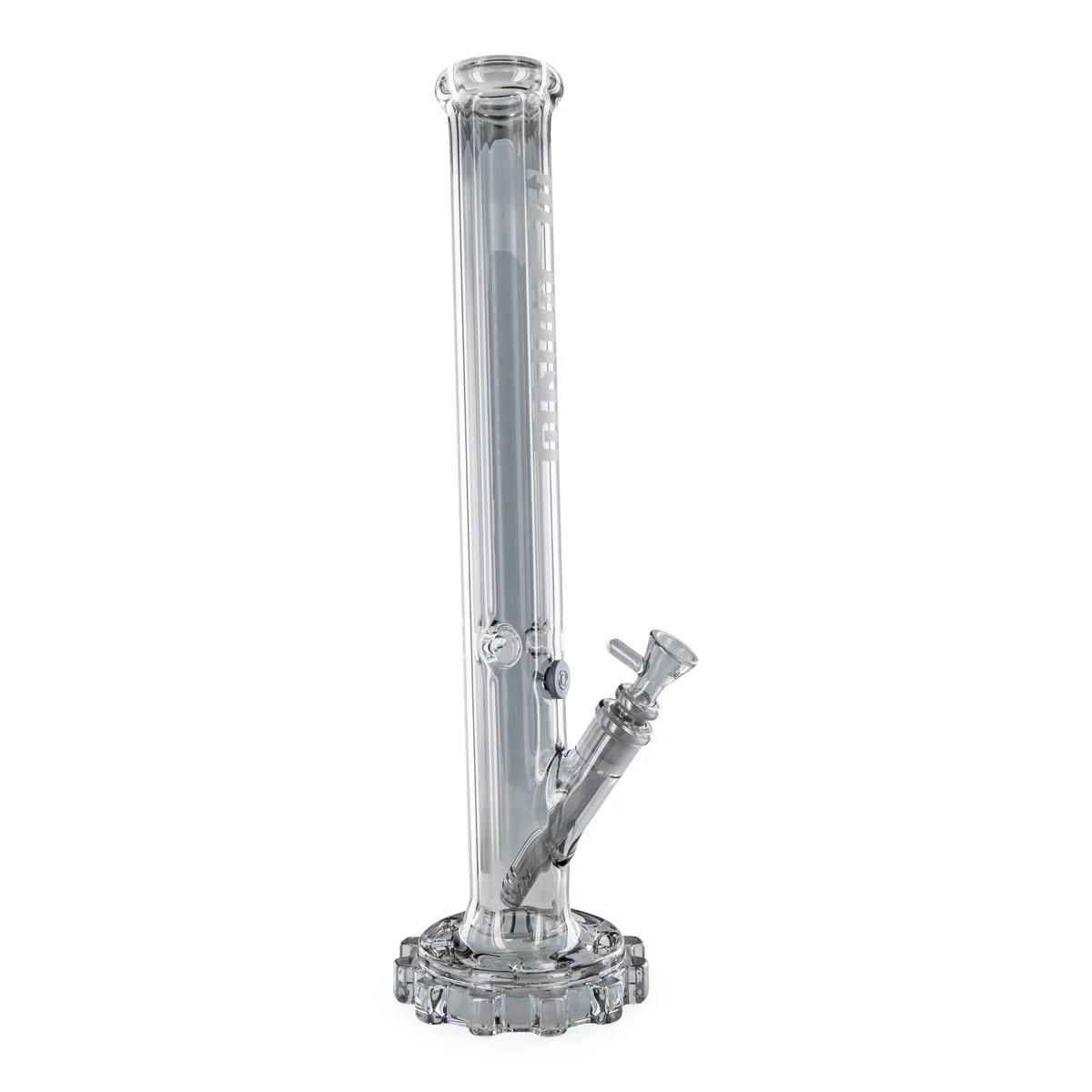 Skleněný ledový bong Gear Metallic
