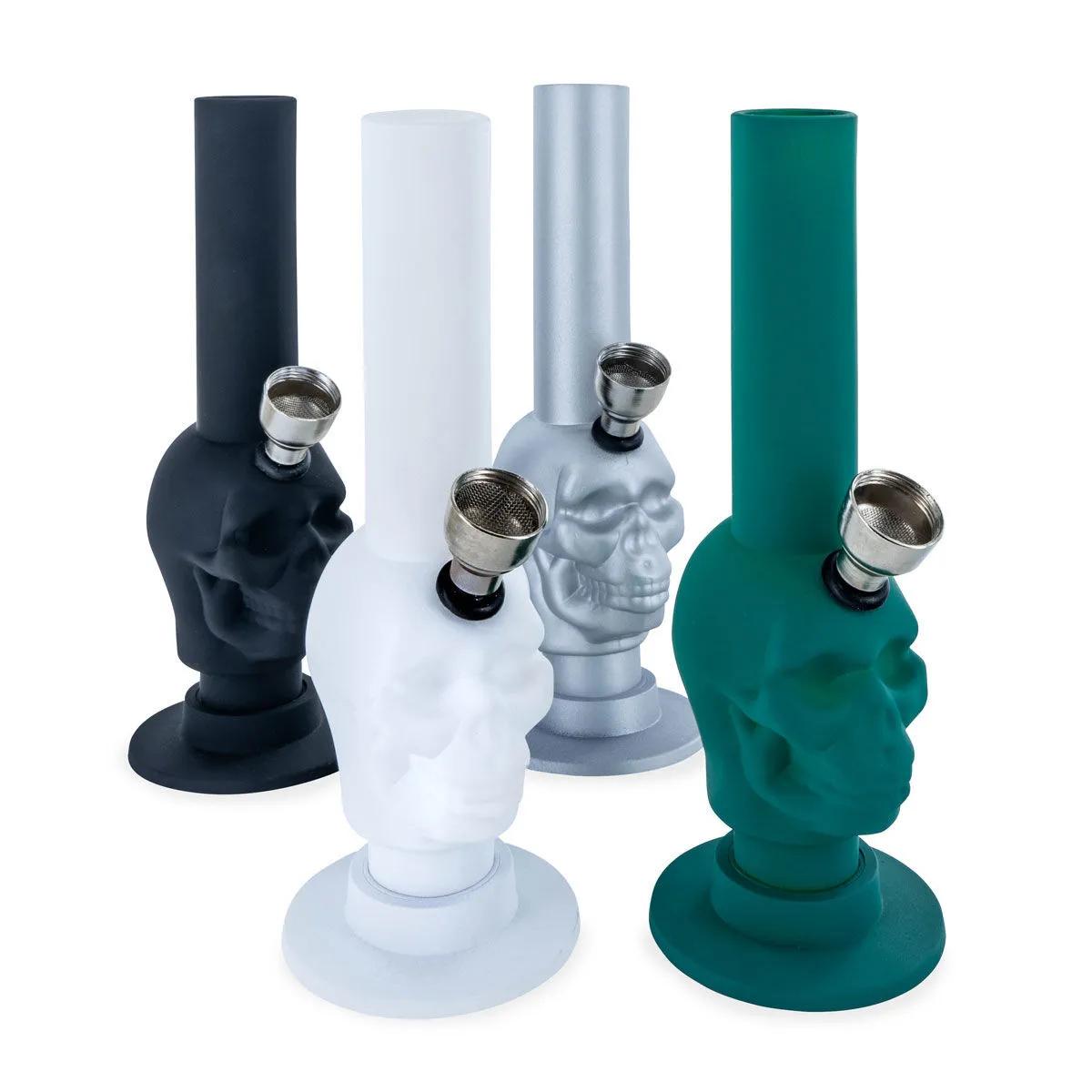 Malý akrylový bong ve tvaru lebky Champ High