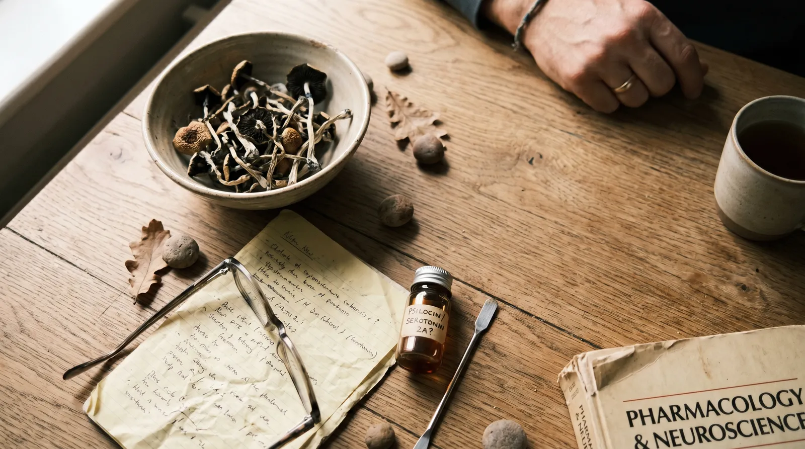 AZARIUS · Jak psilocybin a psilocin pracují se serotoninovými receptory 2A