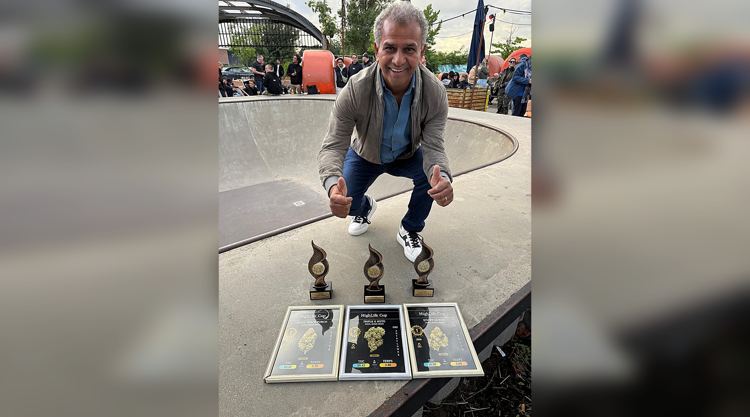 AZARIUS · Royal Queen Seeds berou tři trofeje na HighLife Cupu 2026