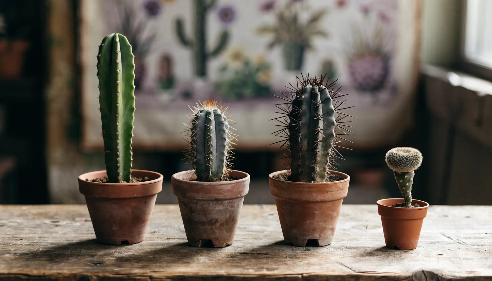 AZARIUS · Péče podle druhu: san pedro, peruvian torch, bolivian torch a peyote